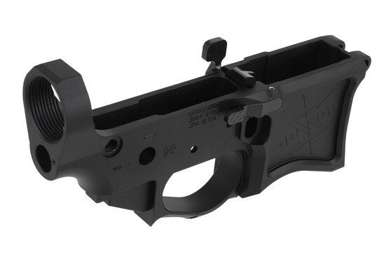This Seekins Precision Lower SP223 is machined from billet 7075-T6 aluminum